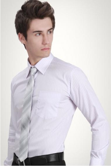 solemn male business shirt - Click Image to Close